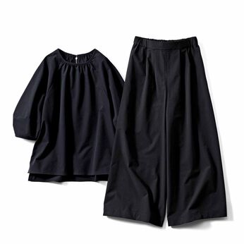 Real Stock | サッカー素材 らくちん セットアップ〈ダークグレー〉