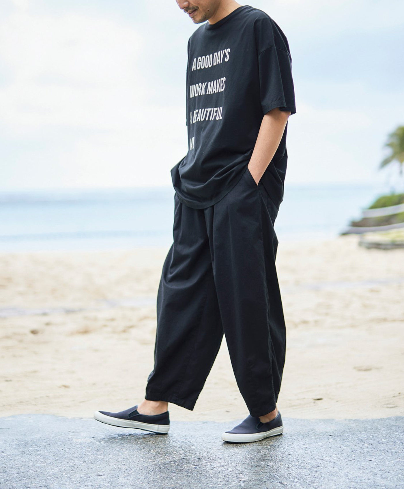 Sunny clouds so-co|サニークラウズ とっても大きなTシャツ〈メンズ〉