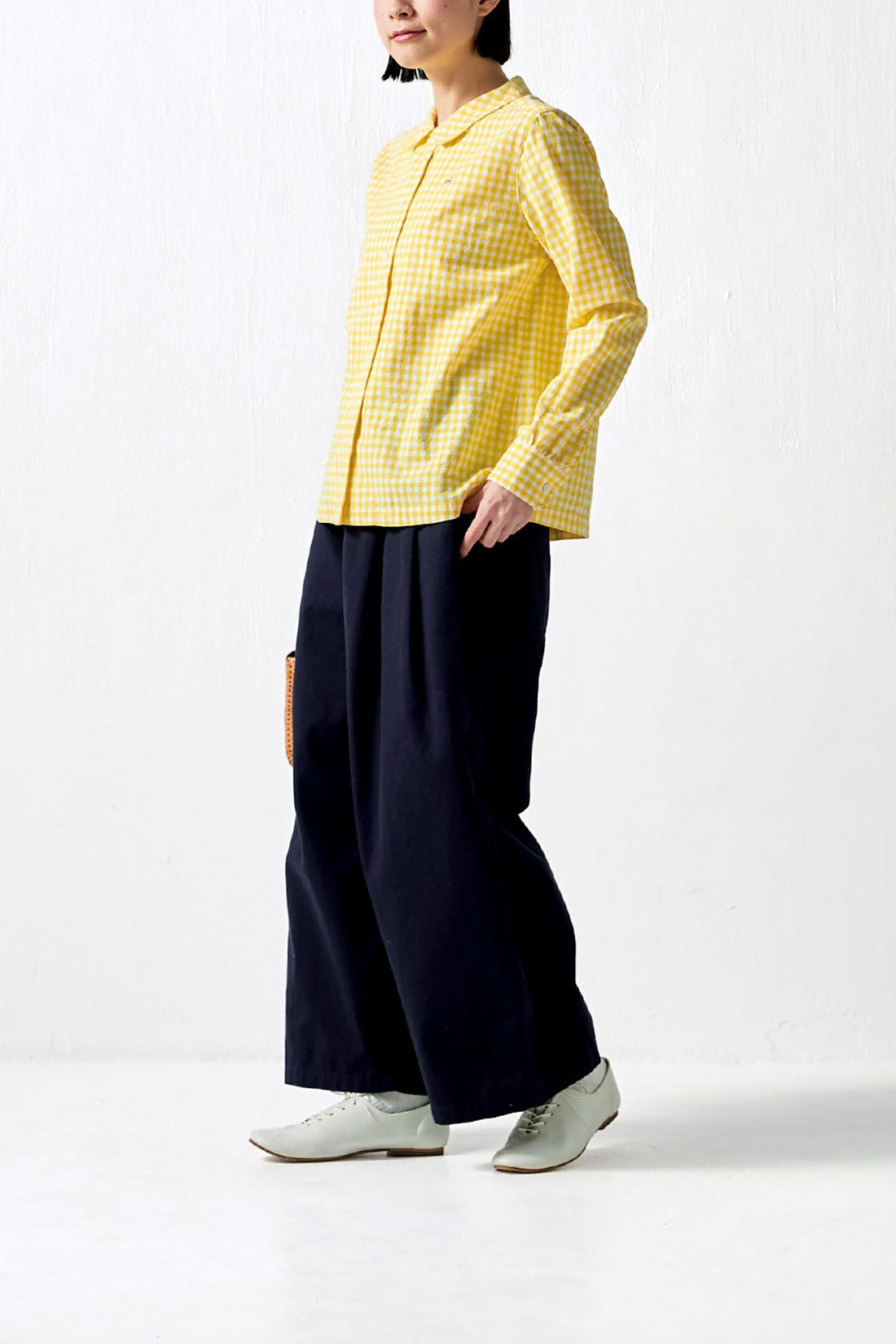 Sunny clouds so-co|サニークラウズ　どんだけブカブカパン〈レディース〉紺