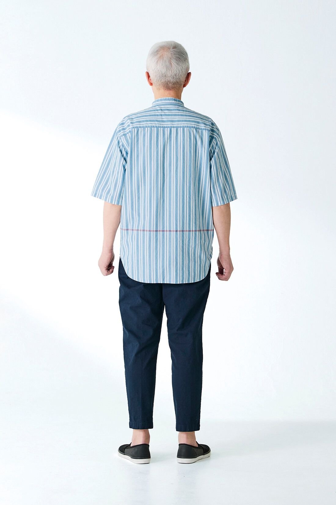 ExpressBOX|サニークラウズ feat. bonpon bonさんのソーダストライプシャツ〈メンズ〉