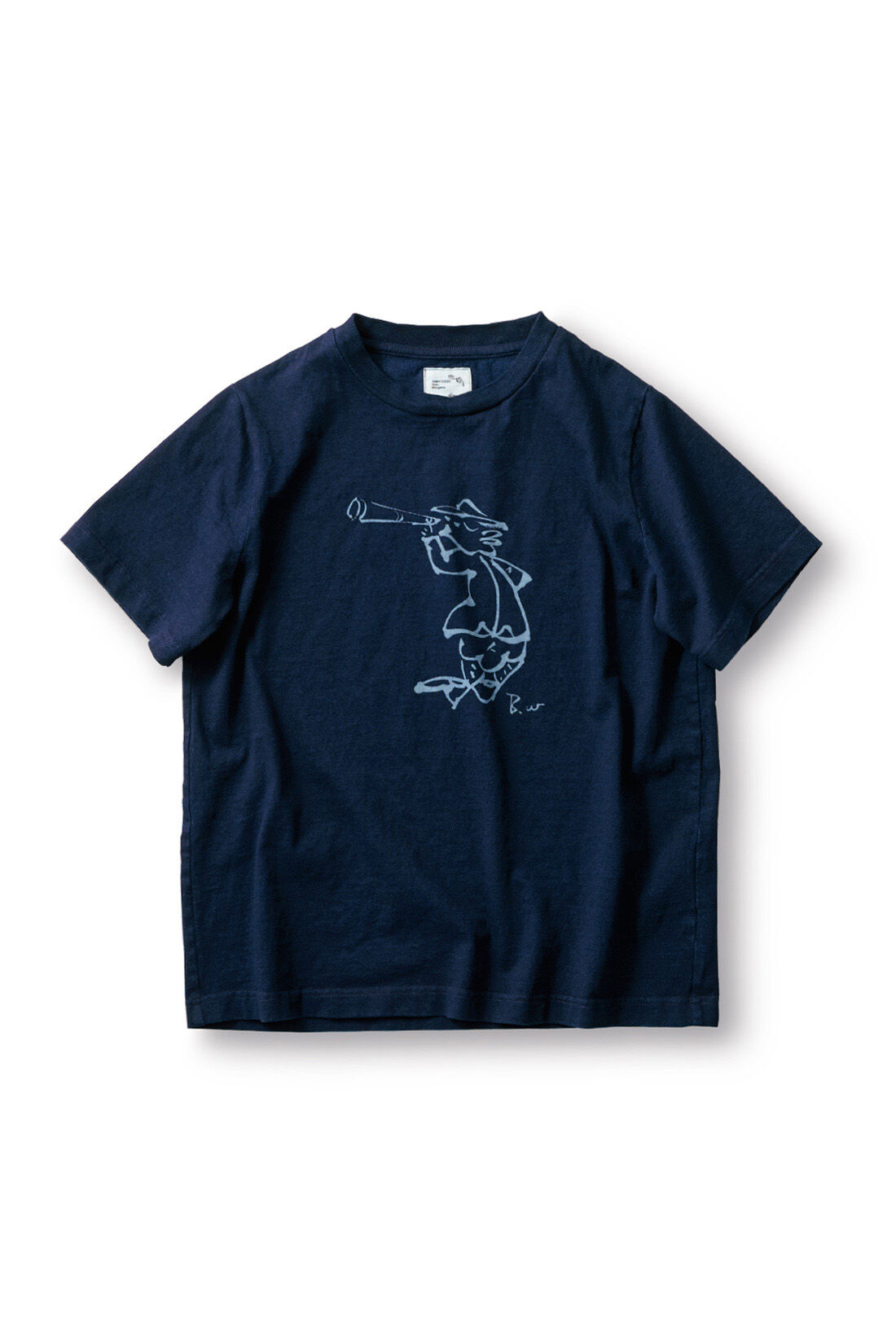 サニークラウズ feat.しん窯 青花 望遠鏡異人さんTシャツ