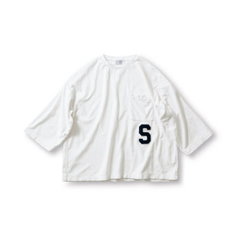 Sunny clouds so-co | サニークラウズワッペンＴシャツ〈レディース〉白