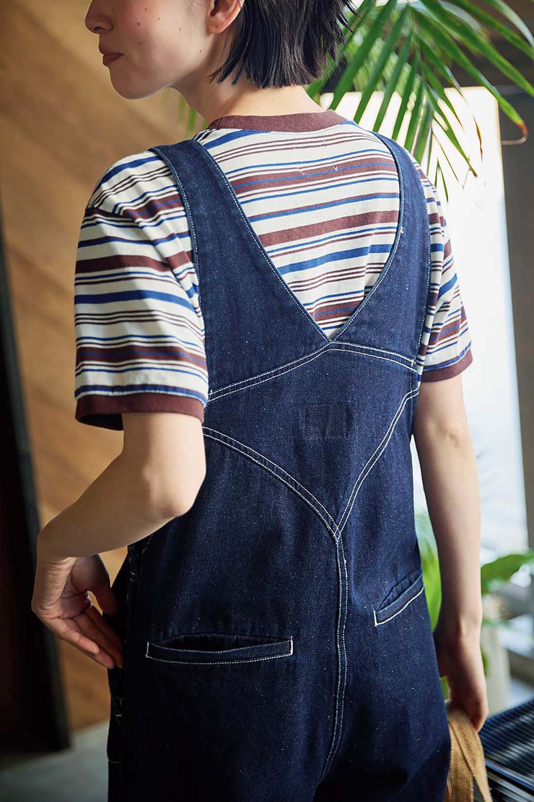 Sunny clouds so-co|サニークラウズ　feat. mii 　マルチなボーダーTシャツ〈レディース〉