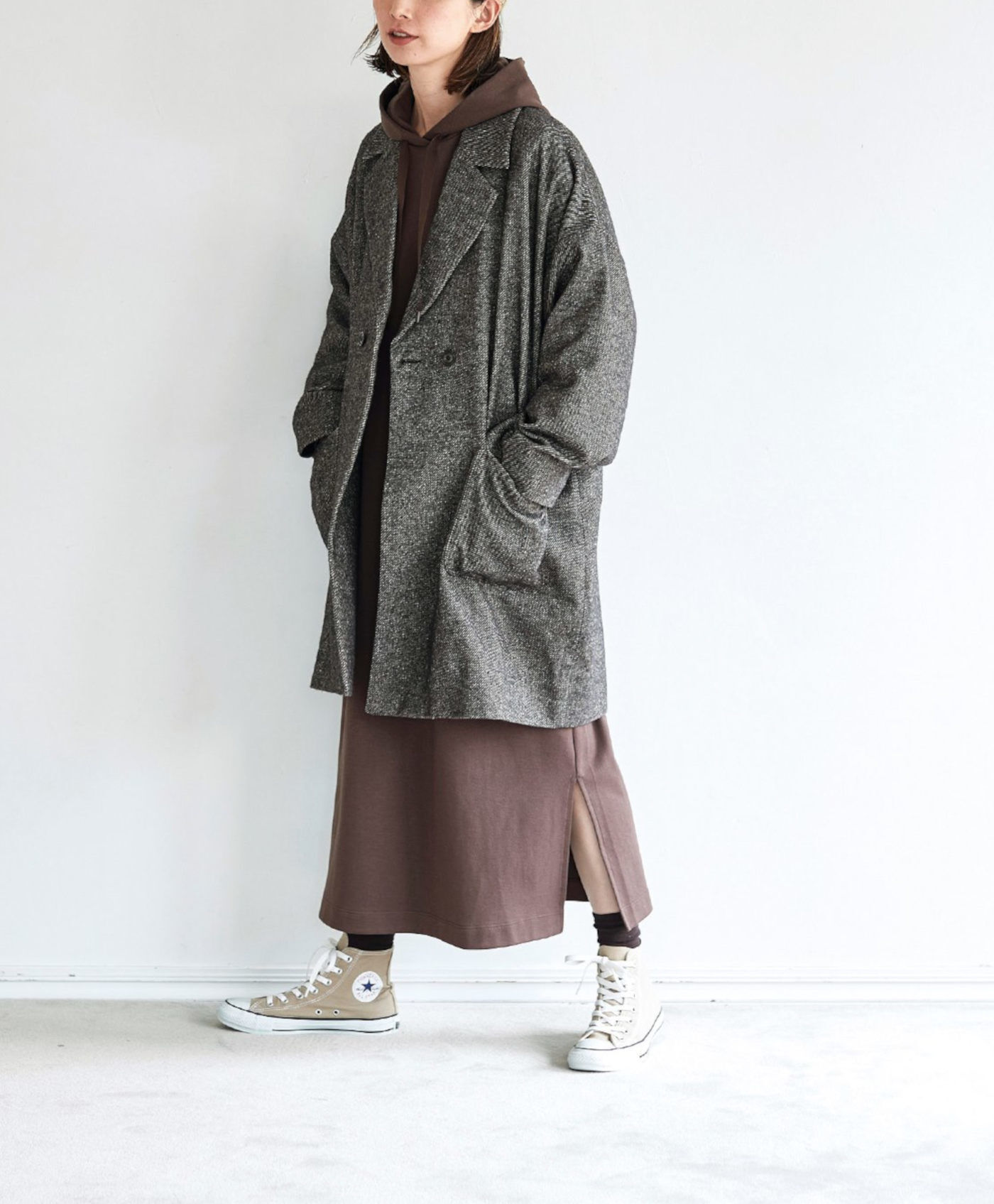 サニークラウズ ソーコ|SUNNY CLOUDS kazumiさんのロングテーラードジャケット〈レディース〉