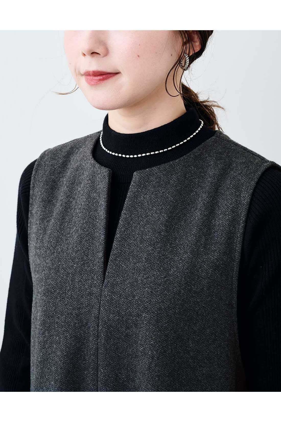 ExpressBOX|サニークラウズ　ブランケットで作ったジャンパースカート〈レディース〉