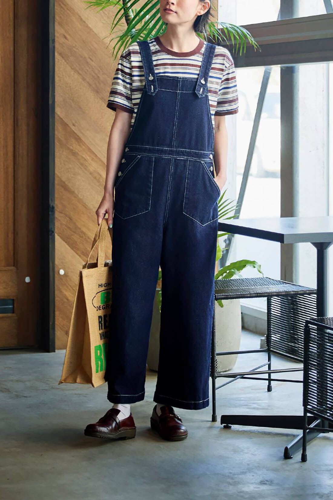 Sunny clouds so-co|サニークラウズ　feat. mii 　マルチなボーダーTシャツ〈レディース〉