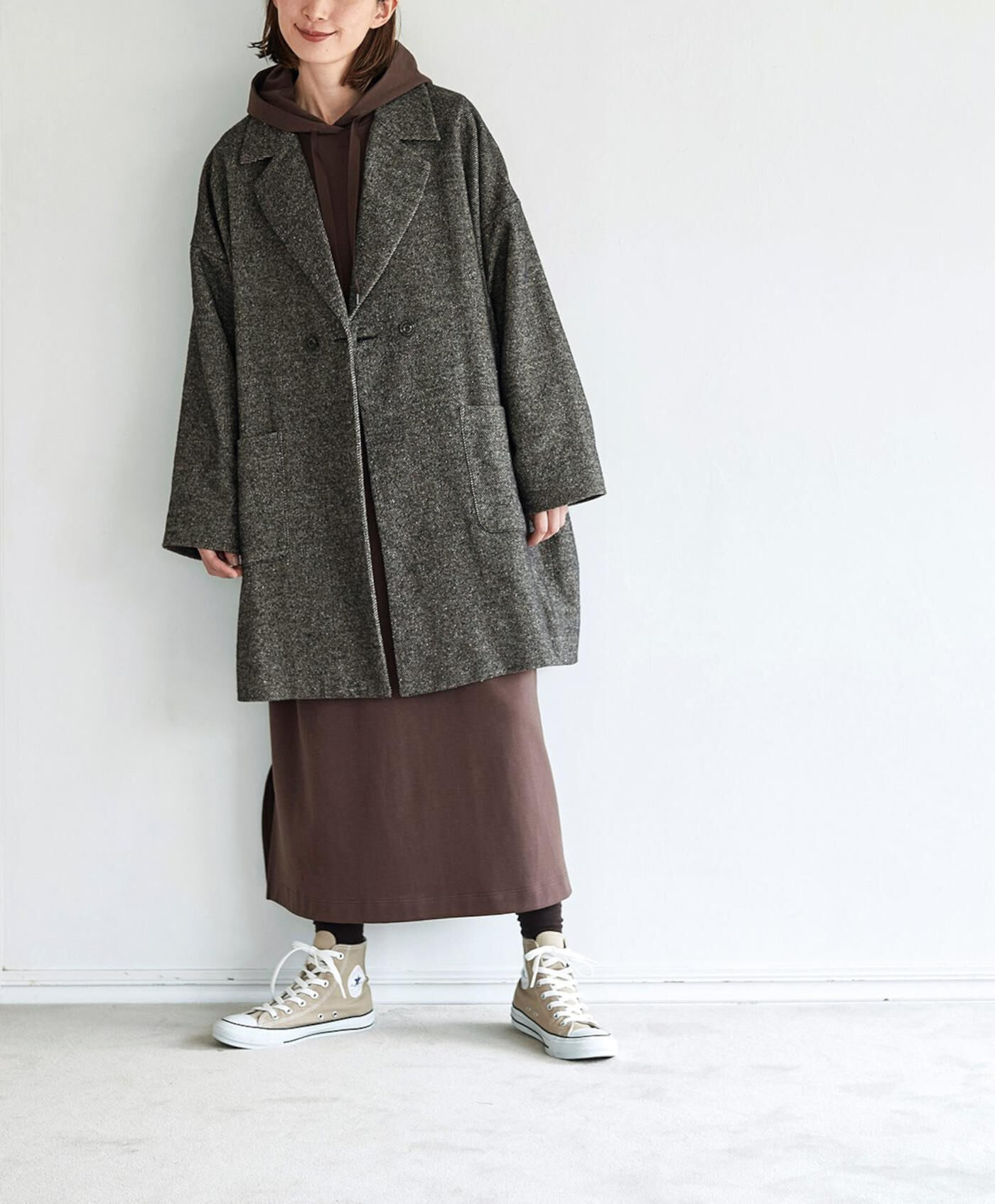 全商品オープニング価格！ サニークラウズ kazumiさんのゆるすぎないワンピース ワンピース
