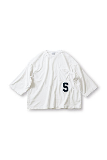 Sunny clouds so-co | サニークラウズワッペンＴシャツ〈レディース〉白