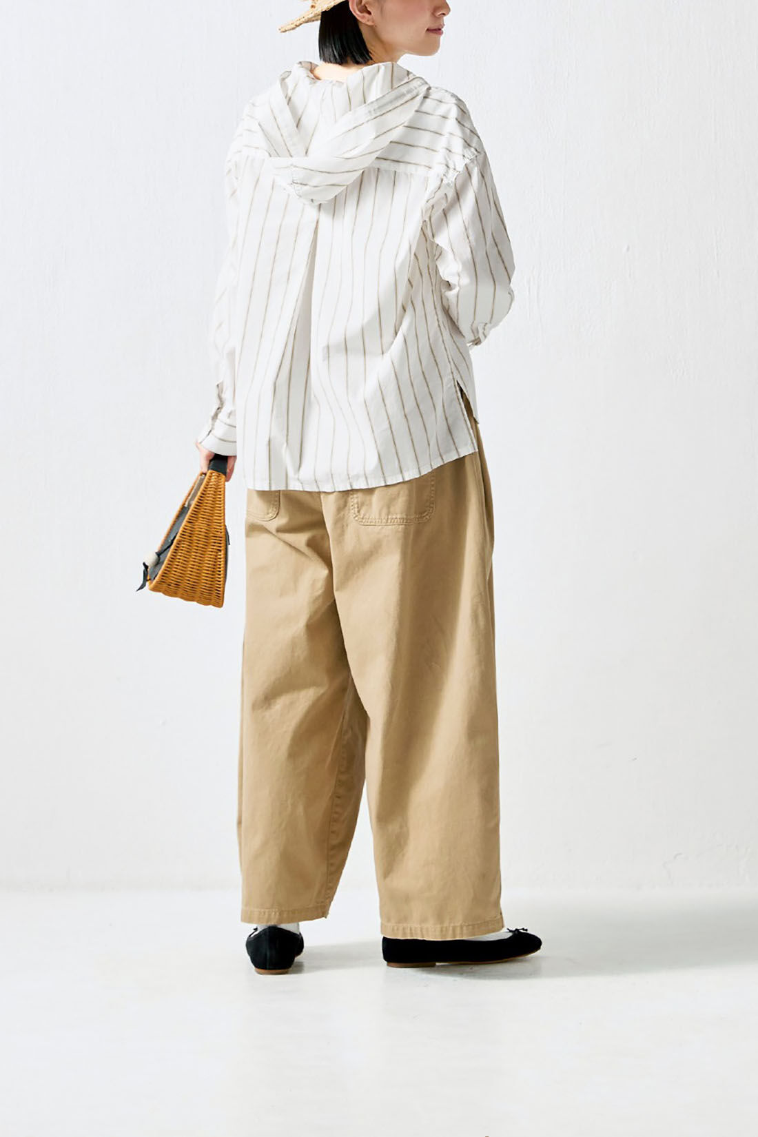 Sunny clouds so-co|サニークラウズ　どんだけブカブカパン〈レディース〉ベージュ