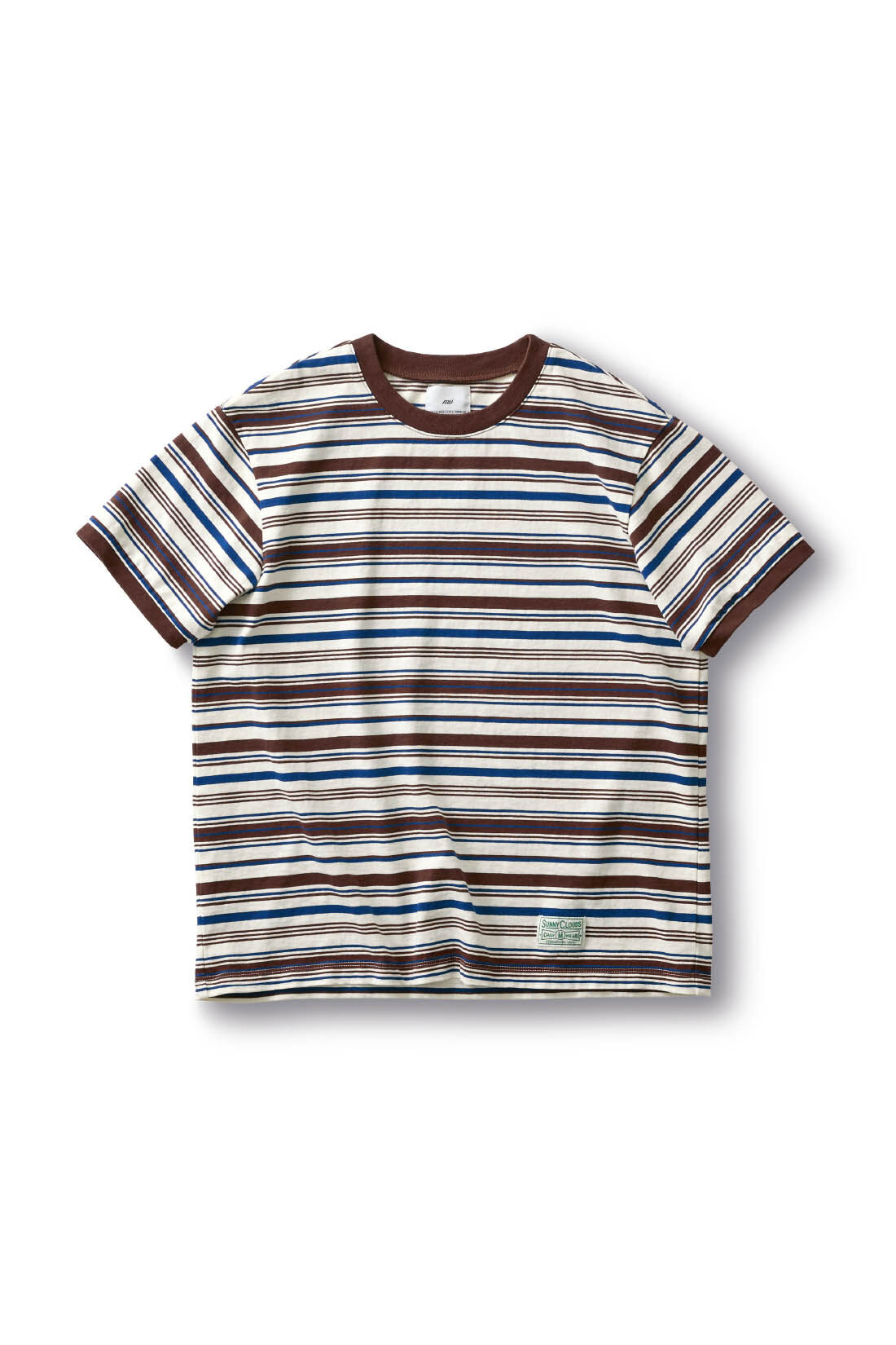 Sunny clouds so-co|サニークラウズ　feat. mii 　マルチなボーダーTシャツ〈レディース〉