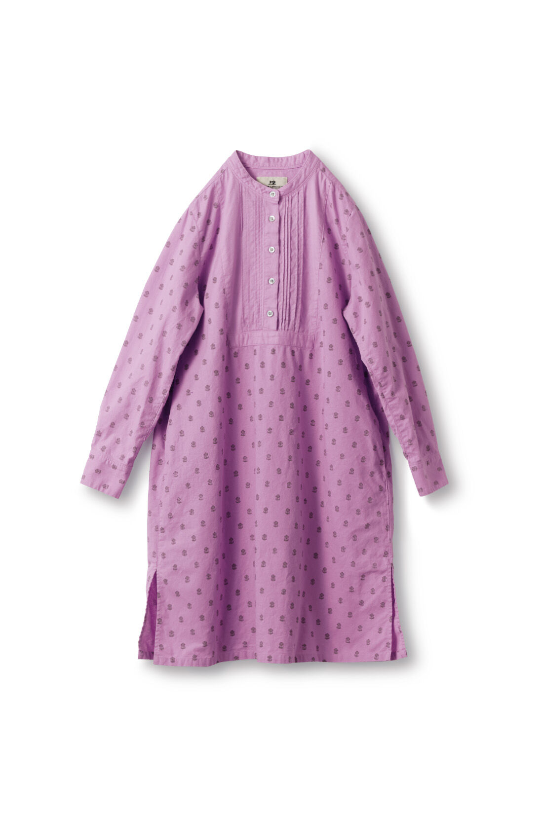 サニークラウズ 花紋小紋割烹着ワンピース〈レディース〉｜Sunny clouds so-co[サニークラウズ ソーコ]｜フェリシモ【公式通販】