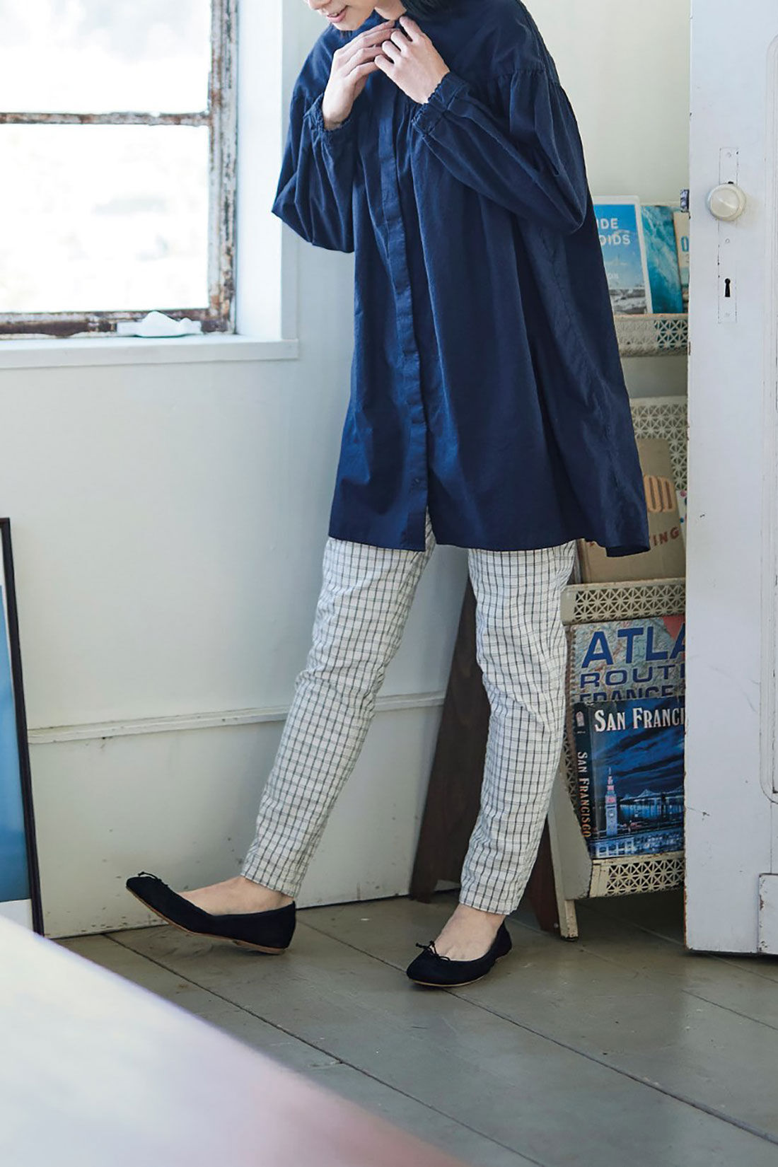 Sunny clouds so-co|サニークラウズ 紺に恋する津田さんコーディネート〈レディース〉