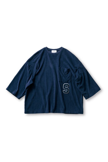 Sunny clouds so-co | サニークラウズワッペンＴシャツ〈メンズ〉紺