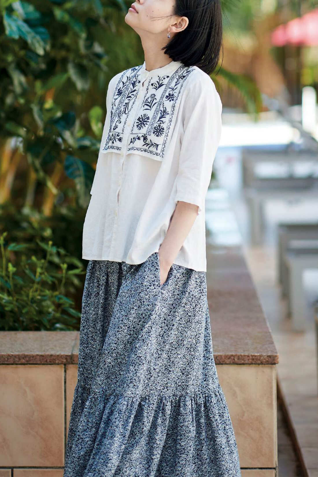 STYLE DELI｜バックリボンシャーリングブラウス | Rakuten