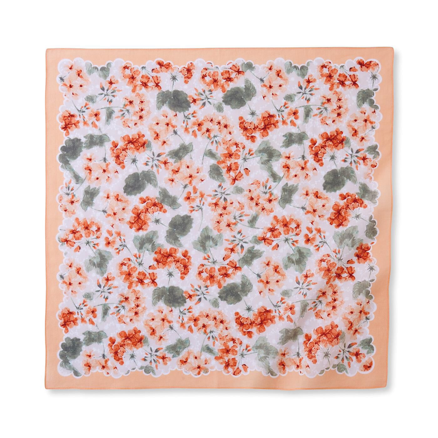 お花が気持ちを後押ししてくれる お守りみたいなガーゼハンカチ