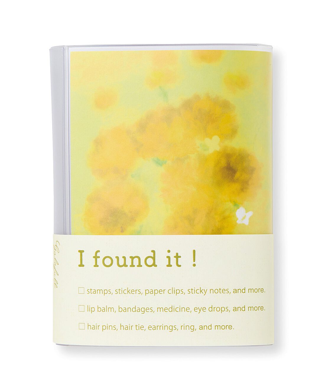 フェリシモメリー|ガラフル　小さな迷子が見つかる　まめほんポーチの会