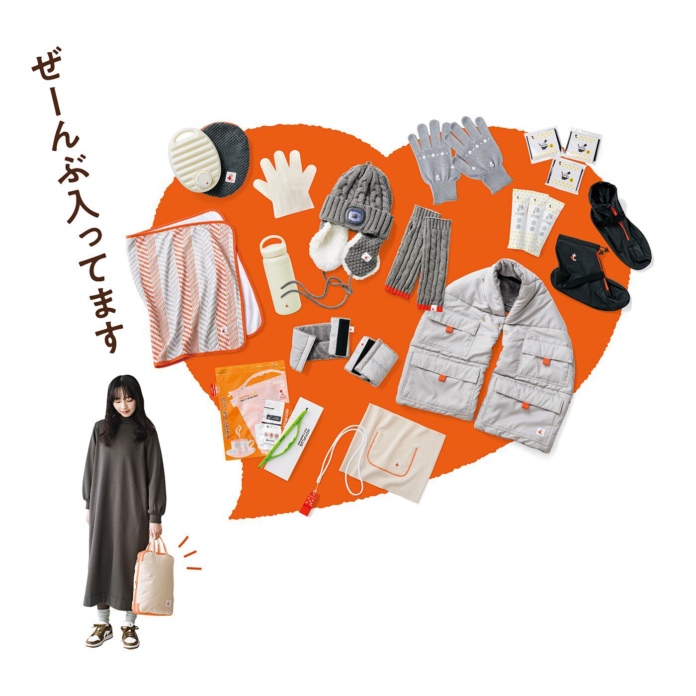 フェリシモコレクション|【2月分以降お届け】みんなのBOSAI もしもしも　ふだんから意識する　７つのあたため習慣の会