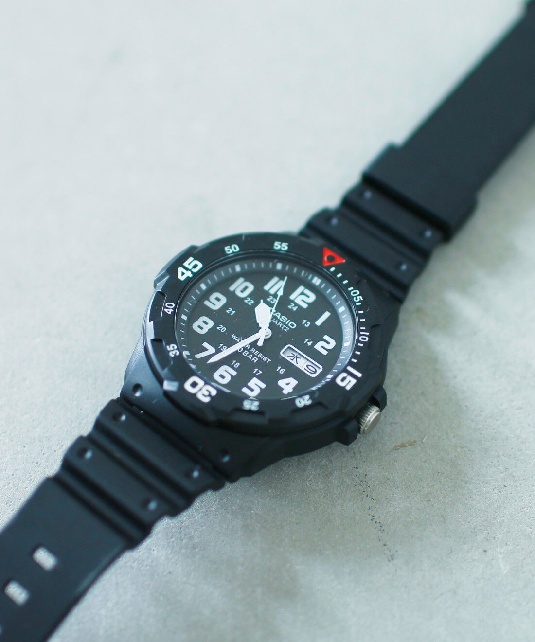 フェリシモコレクション|このごろ meets CASIO 推しカシ　レトロピュアボーイ〈MRW-200HJ-1BJH〉|日付と曜日表示機能付き