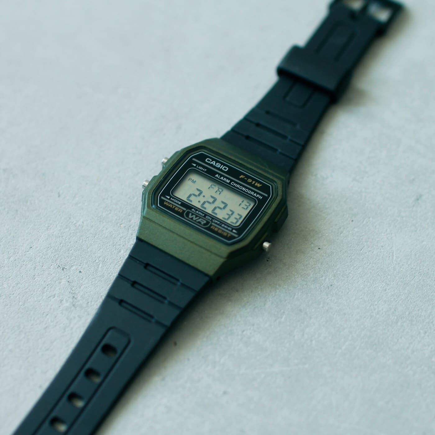 フェリシモコレクション|このごろ meets CASIO 推しカシ　ナチュラルエアボーイ〈F-91WM-3AJH〉|時計機能の平均月差は±30秒