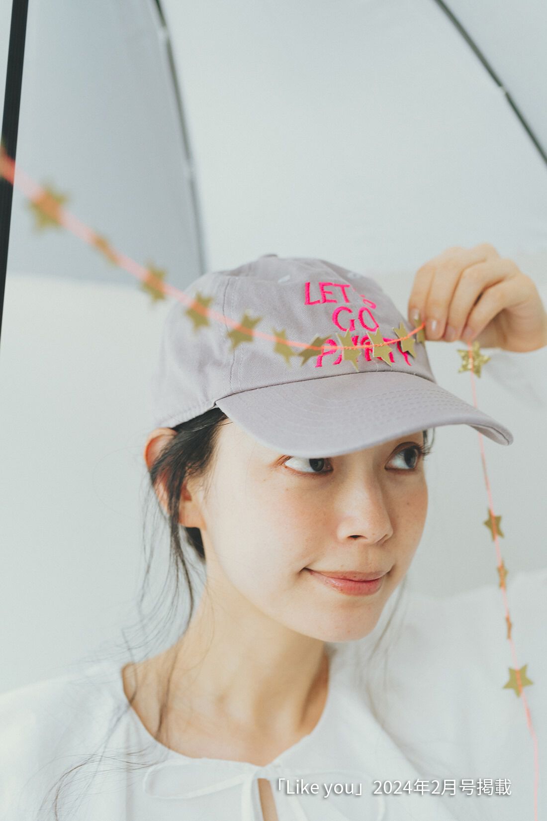 MEDE19F|【Boutique 888さんコラボ】バテンレース遣いラッフル衿ブラウス〈オフホワイト〉のコーディネート