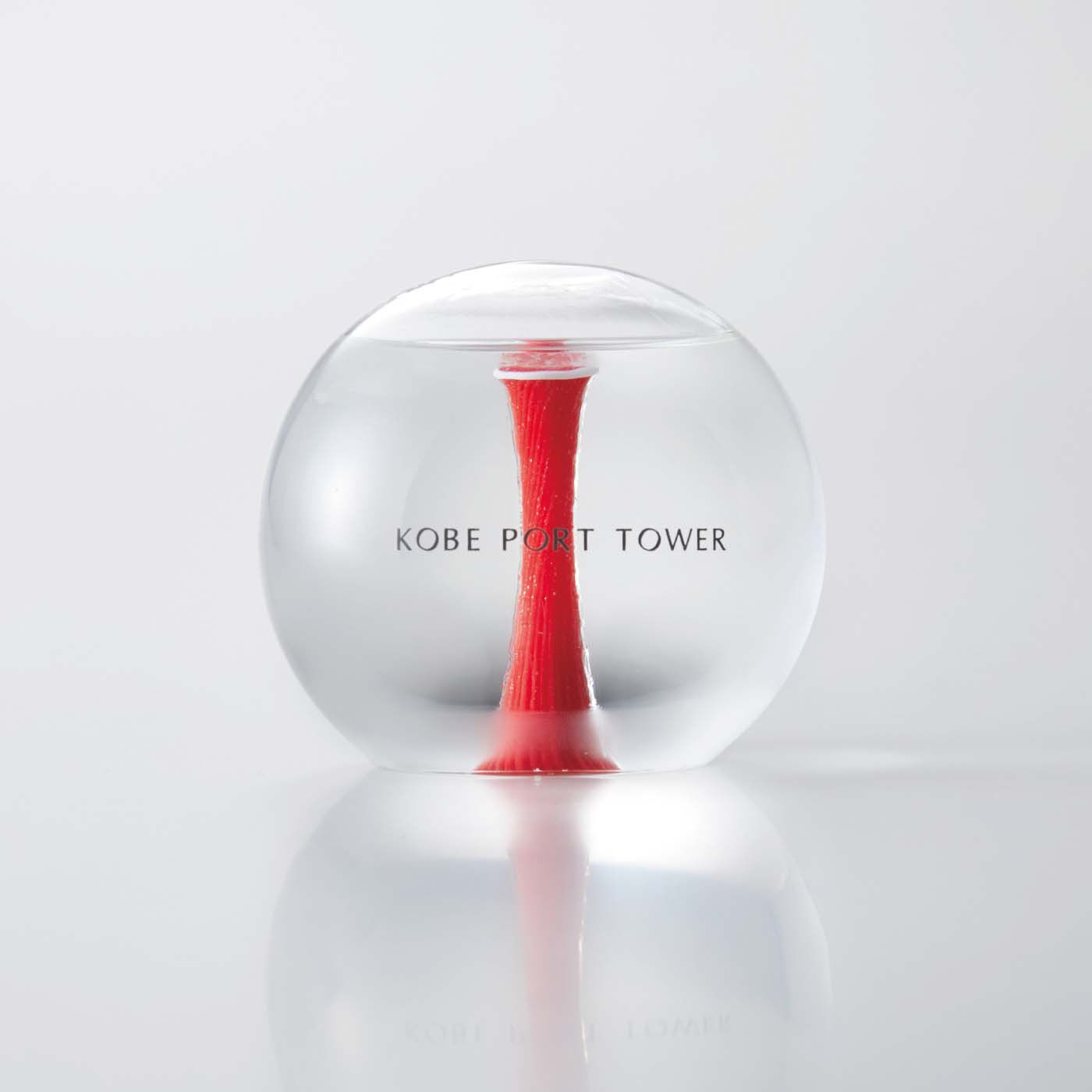 フェリシモコレクション|【6月分以降お届け】神戸のポートタワーを望む　天気によって結晶が変化するストームグラス〈ＲＥＤ〉
