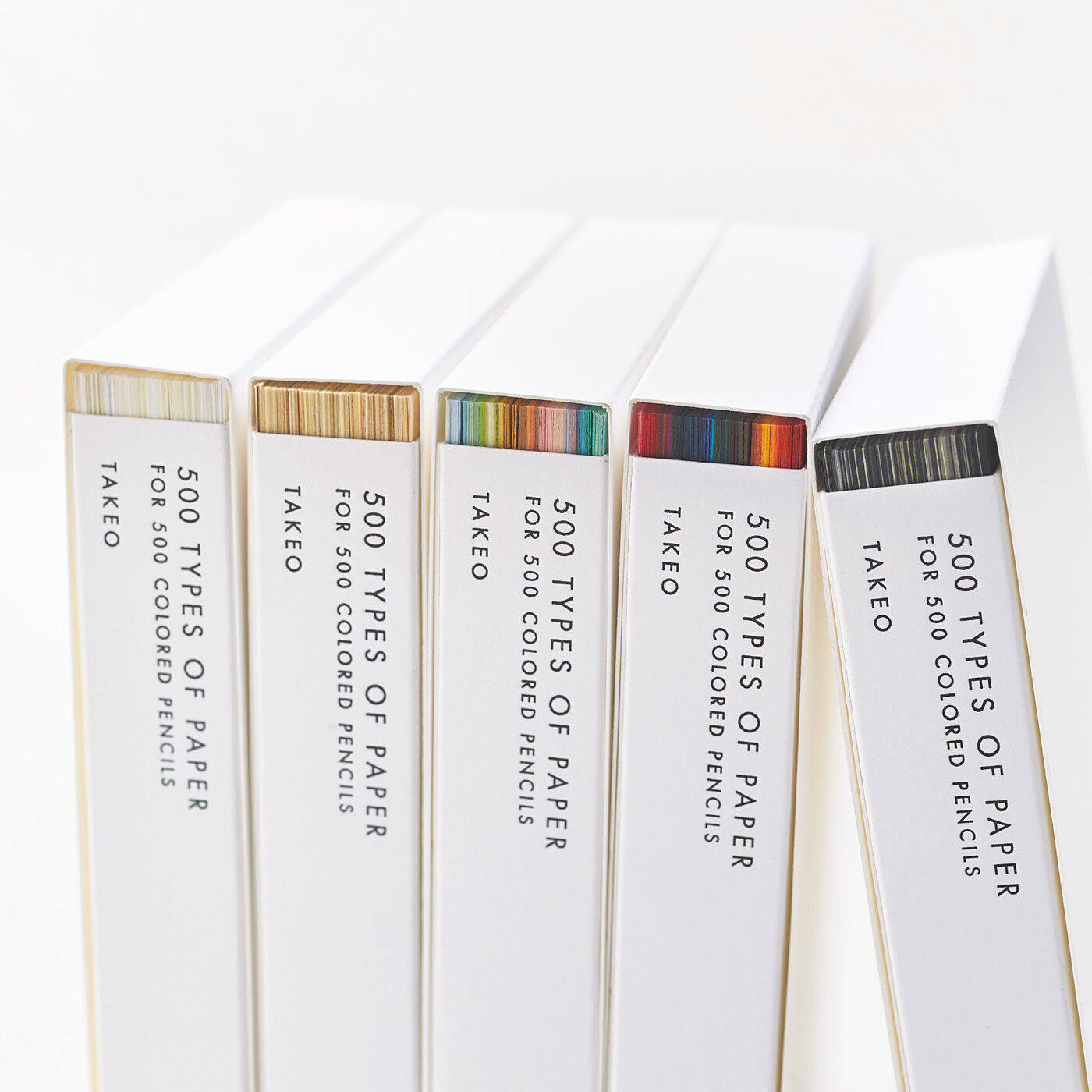 フェリシモコレクション|500色の色えんぴつ　TOKYO SEEDS　紙の専門商社 竹尾が選ぶ　500種類の紙セットの会