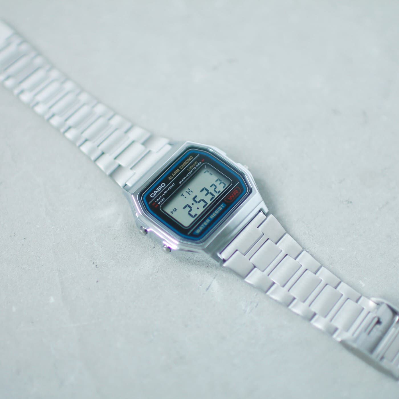 フェリシモコレクション|このごろ meets CASIO 推しカシ　トラッドなシティーボーイ〈A158WA-1JH〉|時計機能の平均月差は±30秒
