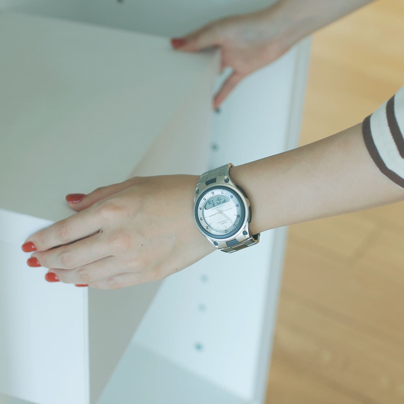 フェリシモコレクション|このごろ meets CASIO 推しカシ　カルチャーテックボーイ〈AW-80D-7AJH〉