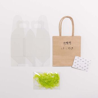 MonthlyBOX | ほんのき　クリアケース＆クラフト袋