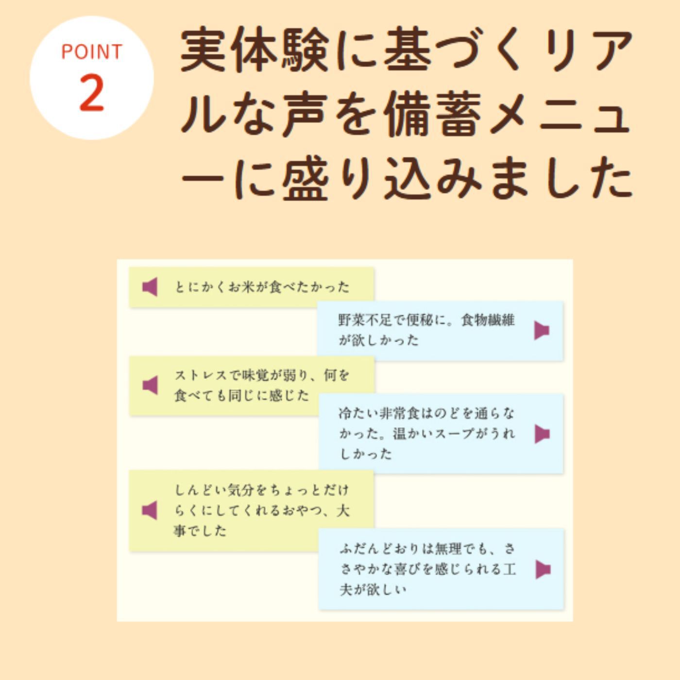 フェリシモコレクション|みんなのBOSAI　もしもしも　備蓄でお守り ＫＯＢＥ ＢＯＸ２
