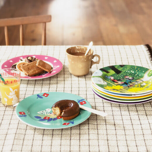 フェリシモコレクション|トリビュート21　チャリティープレート〈石田 ひかり〉|お届けするカラー（デザイン）とは違います。