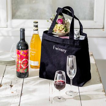 フェリシモコレクション | ｆｗｉｎｅｒｙトートバッグ〈ブラック〉