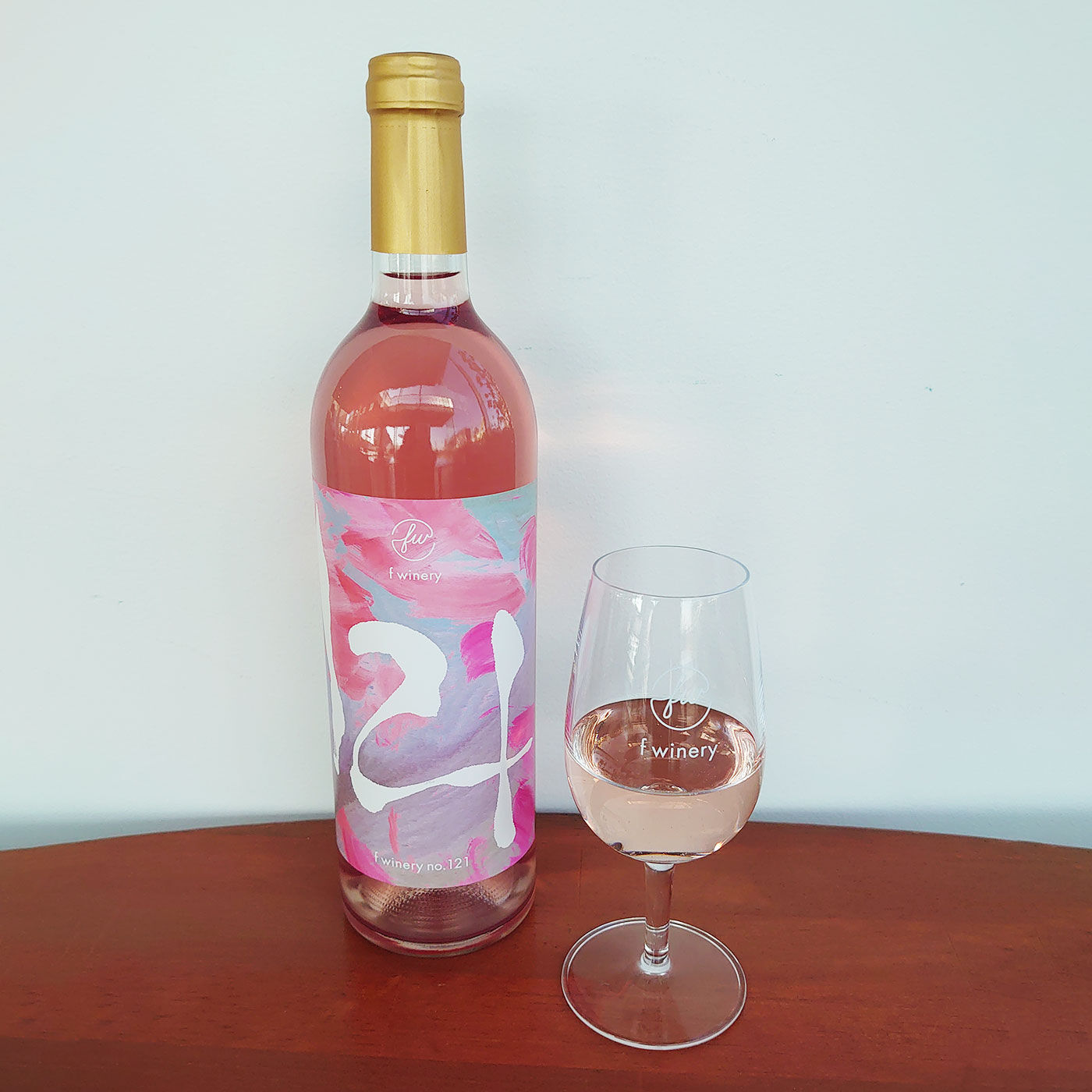 フェリシモコネクション|f winery121　リースリング＆メルロー（ロゼ）|ピンク色が美しい芳醇な味わいのロゼワイン