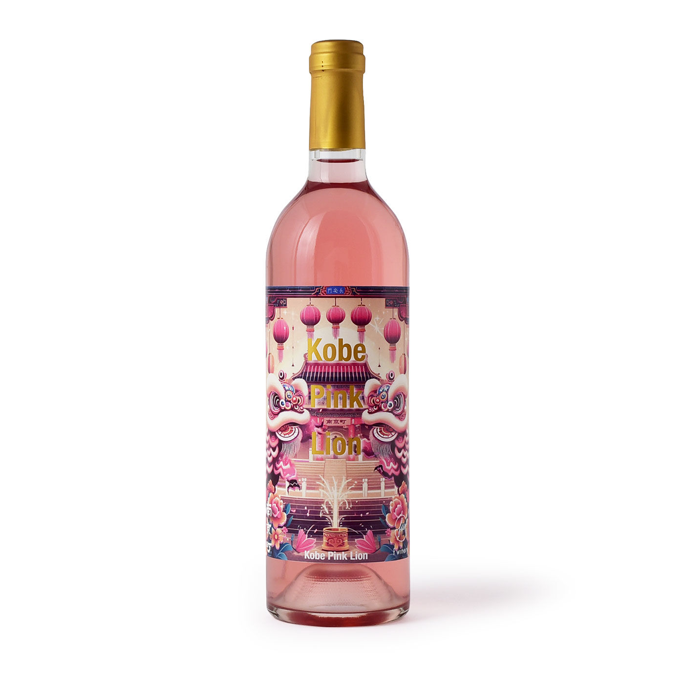 フェリシモコネクション|f winery　南京町コラボ　スペシャルピンクワイン|ロゼワイン：リースリング＆メルローのブレンドによる美しいピンク色