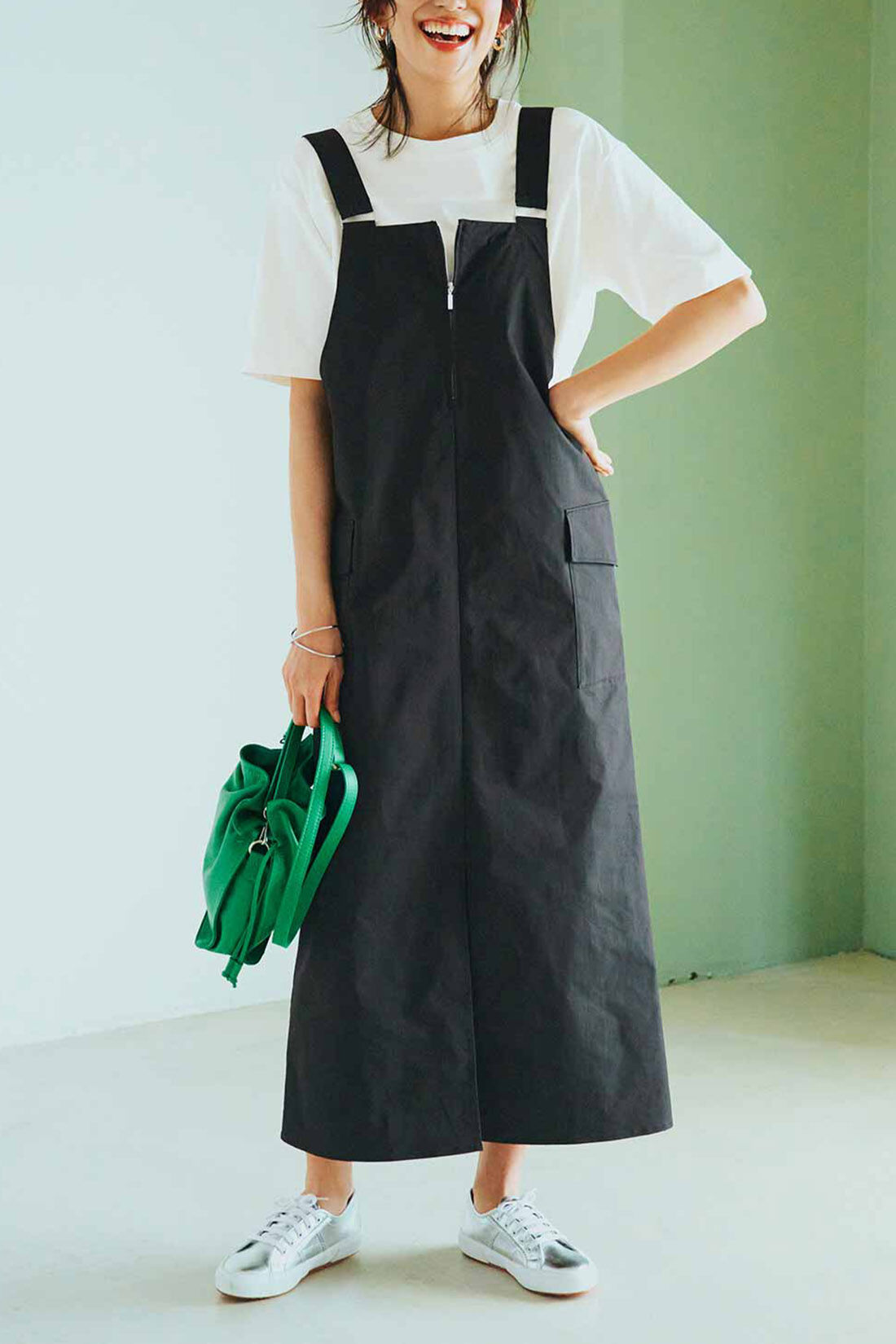 IEDIT［イディット］|IEDIT[イディット]　小森美穂子さんコラボ コットン素材のフットボール風Tシャツ〈ホワイト〉