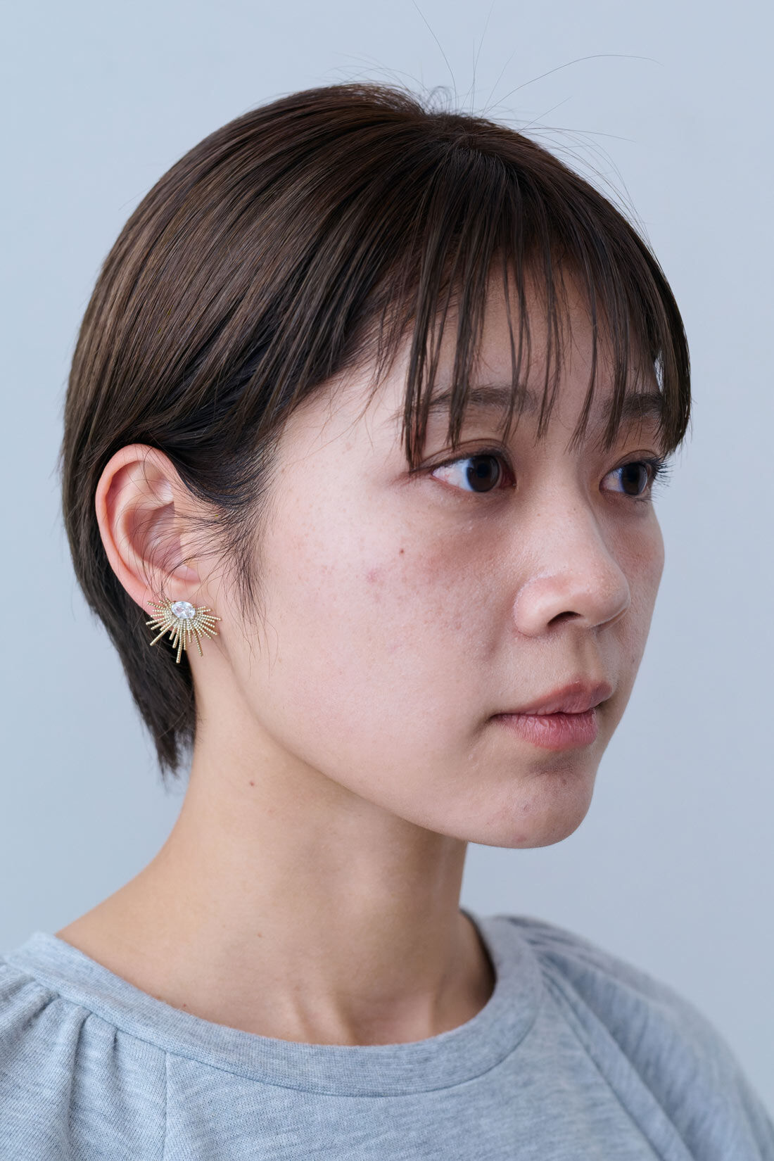 IEDIT［イディット］|IEDIT[イディット] SELECT　ビジューニュアンスピアス　420355|ゴールド