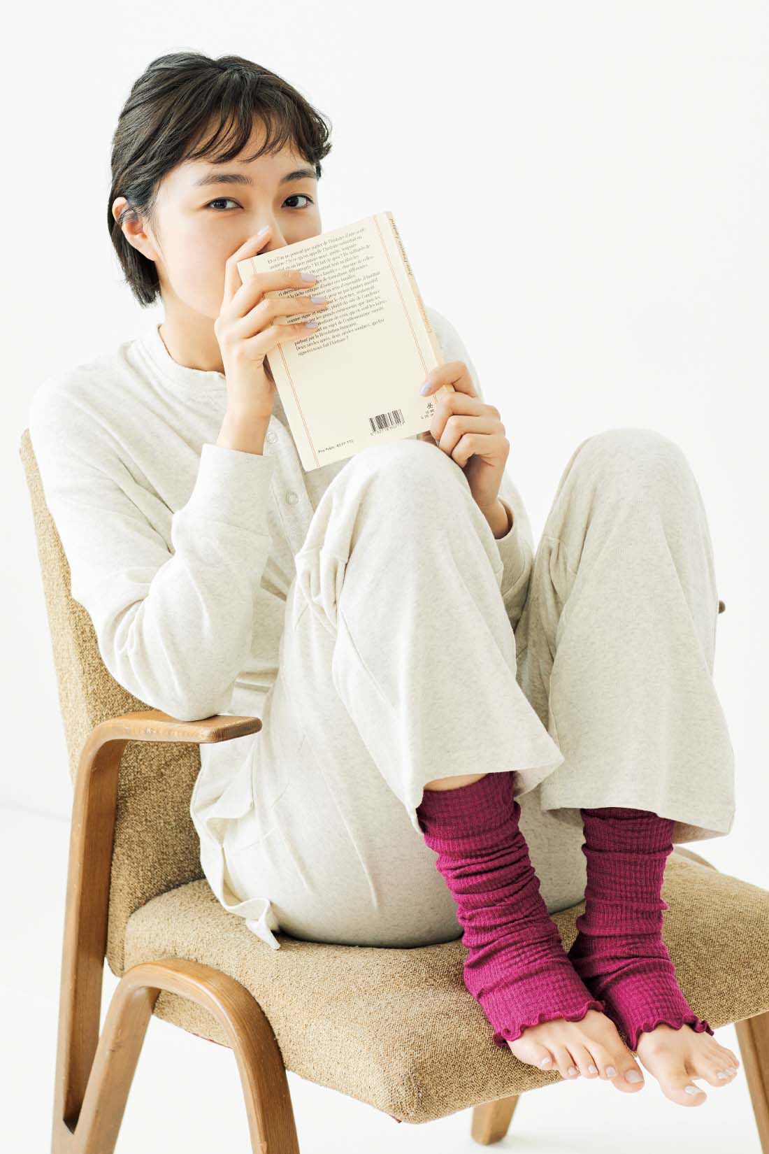 おはだが気になるみんなへ】たっぷりシルクでやさしくフィット ふわふわロングレッグウォーマーの会｜靴下（ソックス）｜レッグ ウェア（靴下・タイツ）｜ファッション小物｜レディースファッション・洋服の通販｜IEDIT
