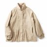 お化粧中わたブルゾン〈ベージュ〉