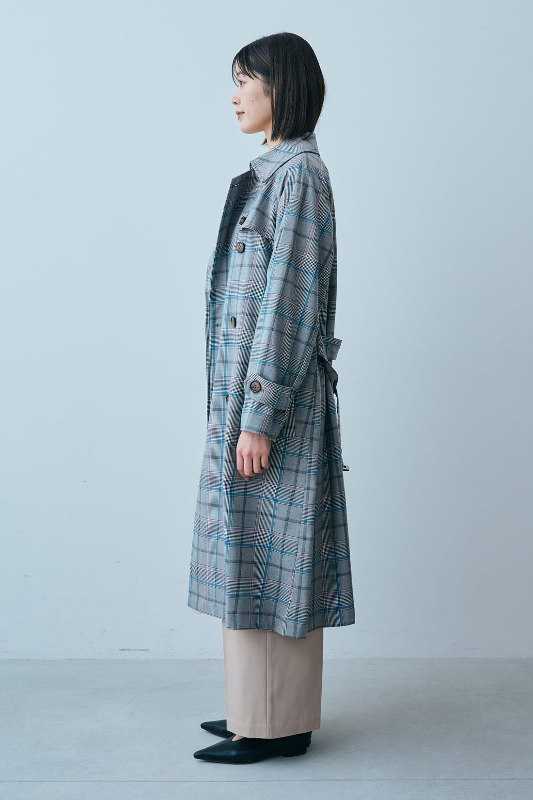 WEB限定お買い得商品の新着アイテム Peter MacArthur×IEDIT[イディット] チェック柄が映える 大人の ジャケット・アウター