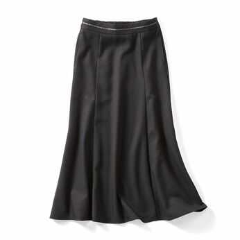 IEDIT | すっきりスカート〈ブラック〉ＩＥ