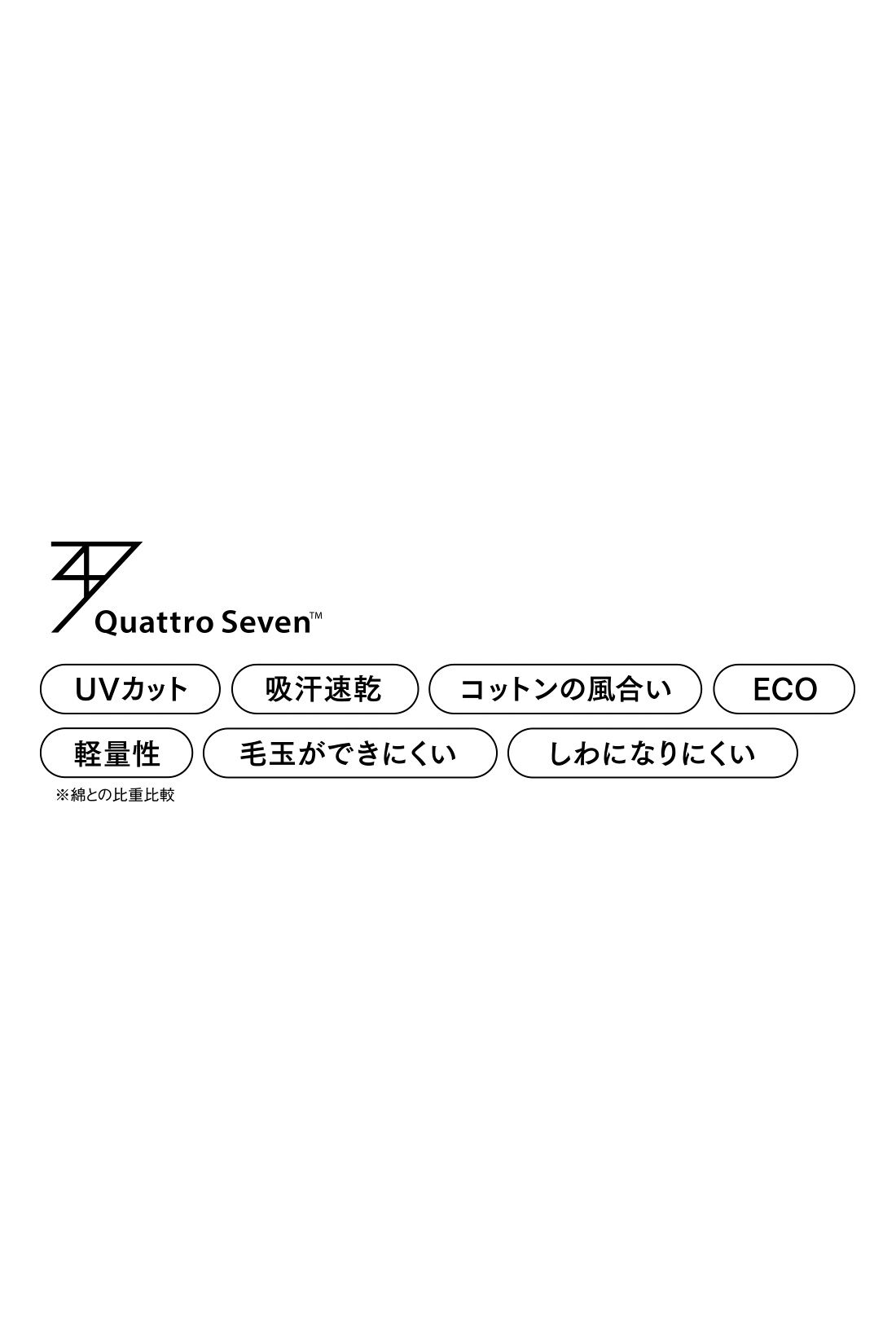 IEDIT|IEDIT[イディット]　大人にふさわしい日本製 ていねいに仕立てた クワトロセブンTMカットソートップス