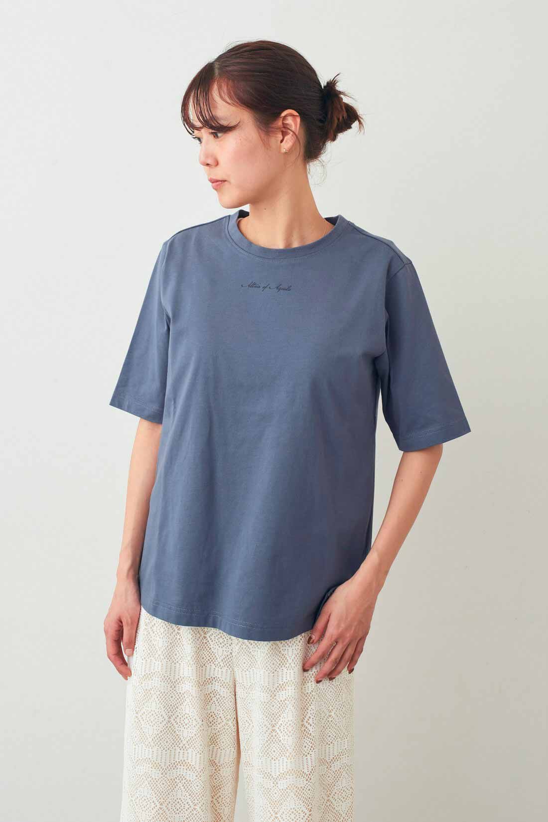 IEDIT［イディット］|IEDIT[イディット]　接触冷感機能付き スタメン上品ロゴTシャツの会