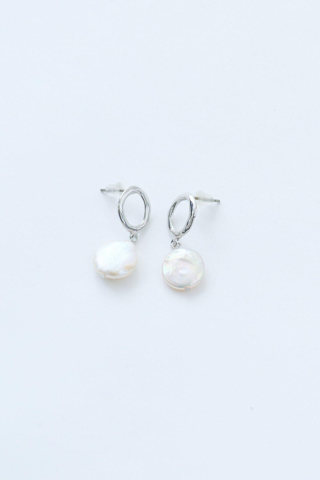 IEDIT|IEDIT[イディット] SELECT　フラット淡水パールピアス　320361
