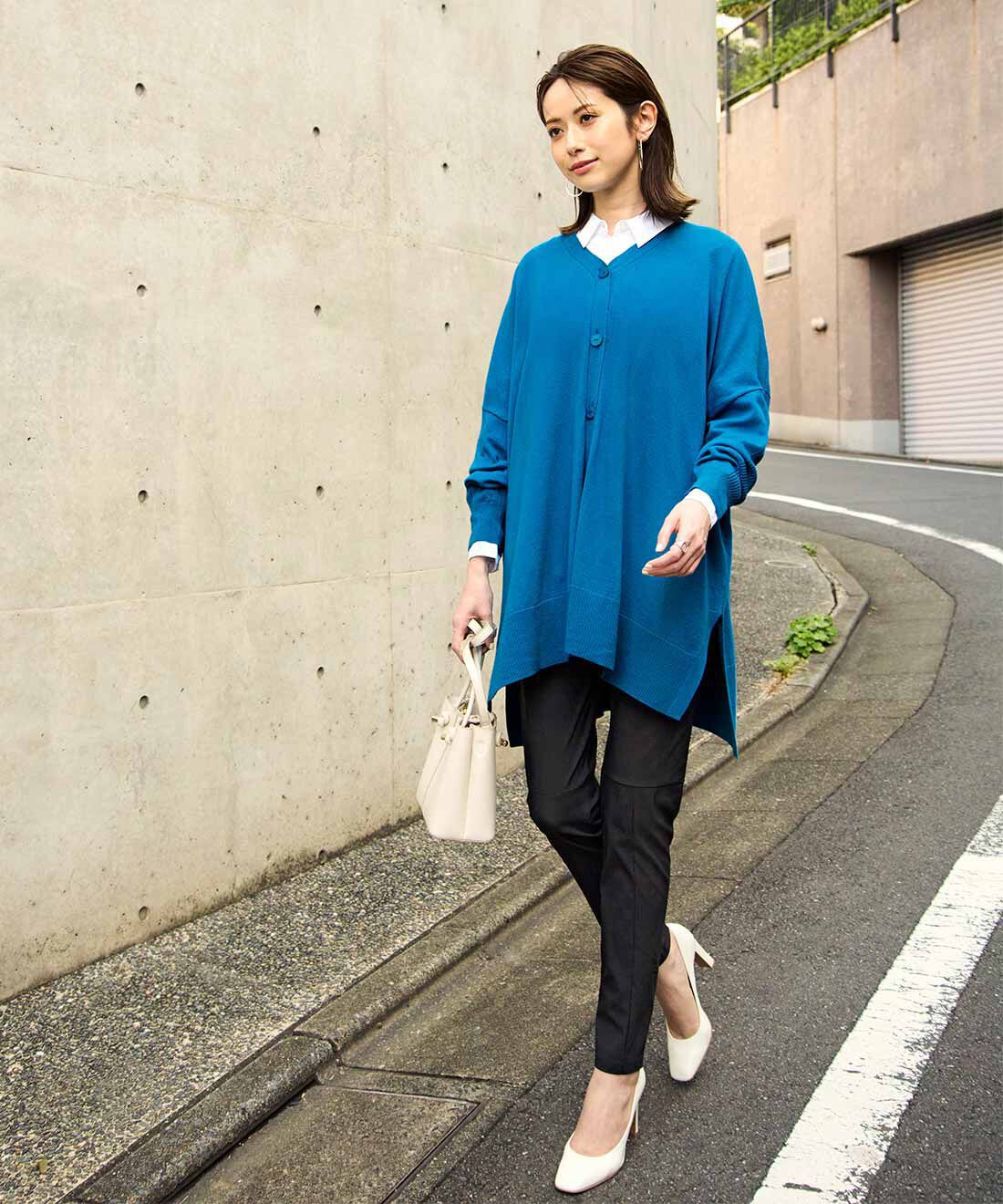 IEDIT［イディット］|細見えスキニーパンツＩＥと細見えスキニーパンツＩＥのコーディネート