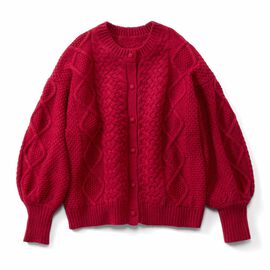 IEDIT | きくちさんコラボケーブルニットカーディガンＩＥ