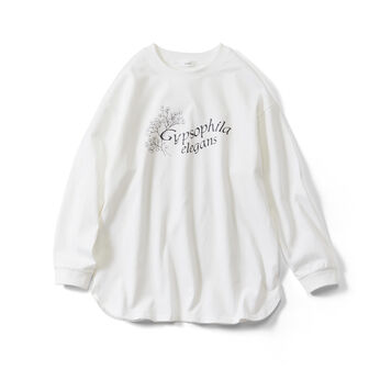 IEDIT［イディット］ | ＬｉｖｅｌｏｖｅフラワーロゴＴシャツＩＥ
