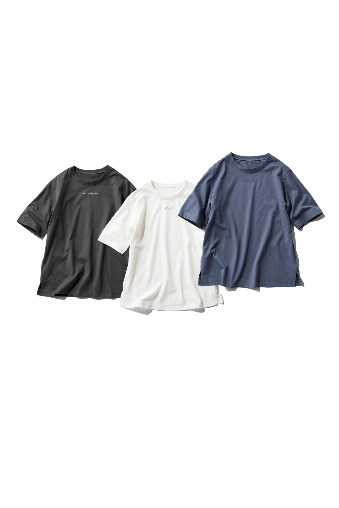 IEDIT［イディット］|IEDIT[イディット]　接触冷感機能付き スタメン上品ロゴTシャツの会
