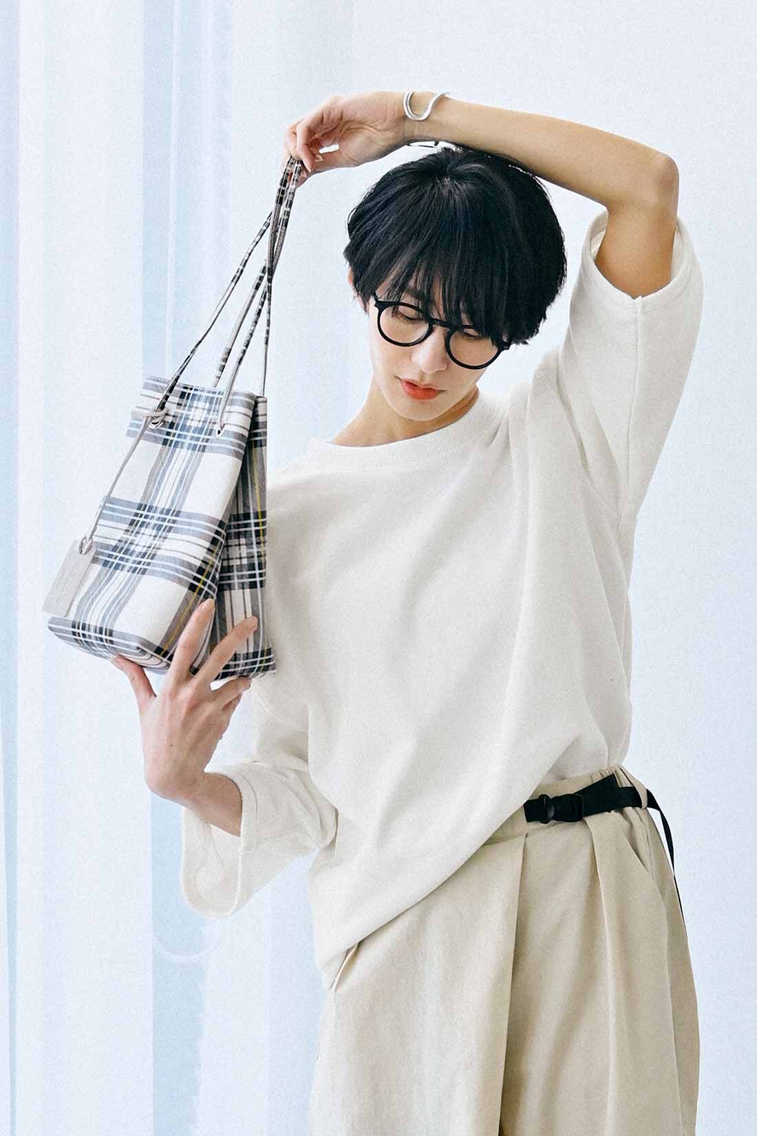 IEDIT[イディット] USAコットンのラフシルエットなスウェットトップス