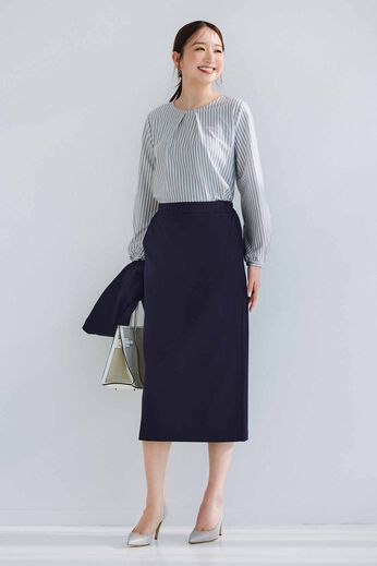 IEDIT | 花粉ＵＶ純紺バレエスカート〈ネイビー〉ＩＥ