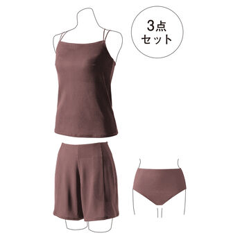 IEDIT | 福田麻琴さんスイムウェア〈ブラウンカラー〉ＩＥ